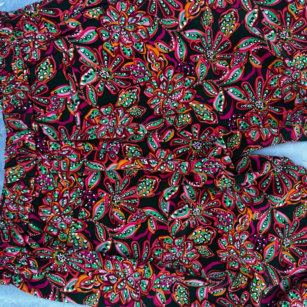 J. Crew Jamie Pants Multicolor Floral pattern - Picture 4 of 4